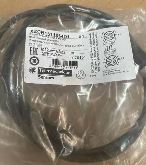 Telemecanique Sensors XZCR1511064D1 Jumper Cable-Rallonge-Extension