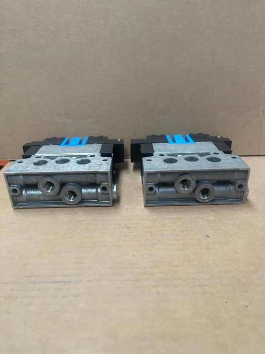 Festo - MEBH-5/3G-D-1-ZSR-C 184498 Magnetventil + 2x MSEB-3-24DC 373855D