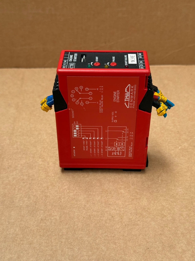 Thiim – ESPA E024 DA3C – 24 VDC Engine Starter Relay, Adjustable Timing