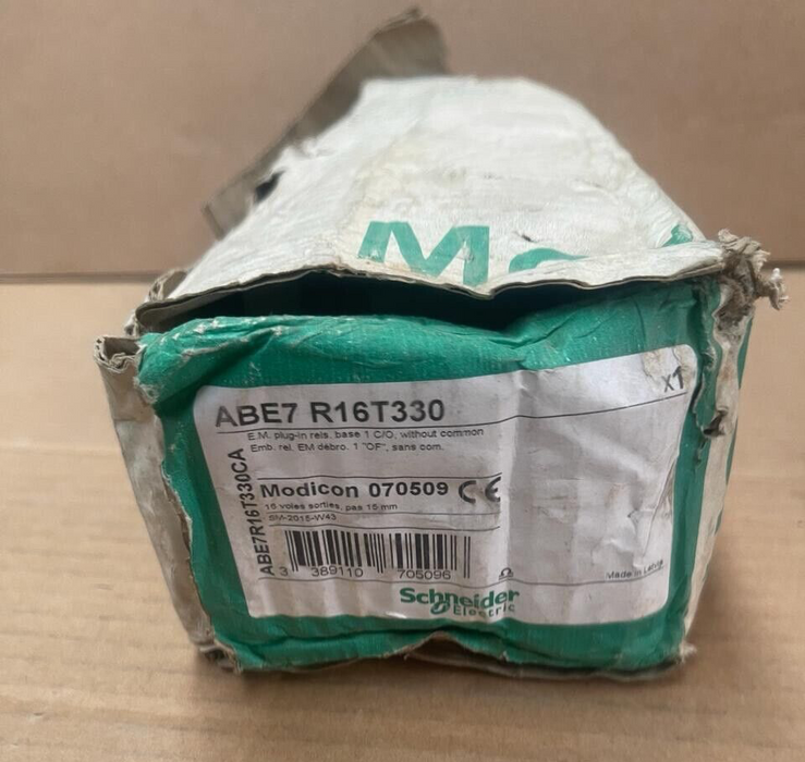 Schneider Electric Modicon - ABE7 R16T330 - EM. plug-in reis. base 1 C/O
