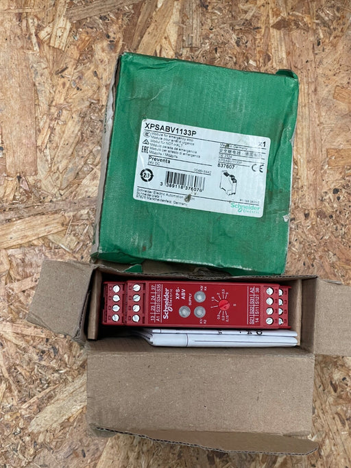 Schneider Electric – XPSABV1133P – Preventa XPS Stop & Switch Monitoring