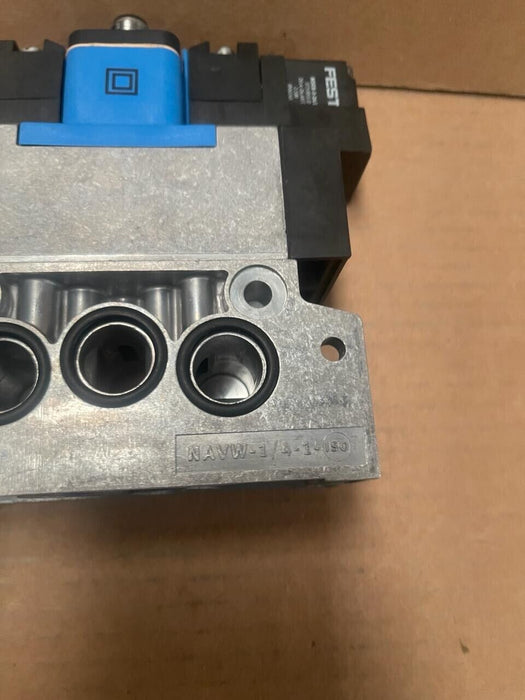 Festo - MEBH-5/3G-D-1-ZSR-C 184498 Magnetventil + 2x MSEB-3-24DC 373855D