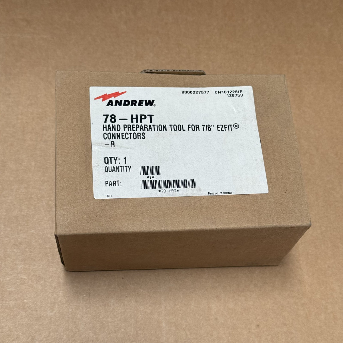 CommScope / ANDREW – 78-HPT – Preparation Tool for 7/8” EZFIT ...