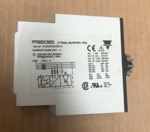CARLO GAVAZZI PPB02CM23 3-Phase Asymmetry Relay