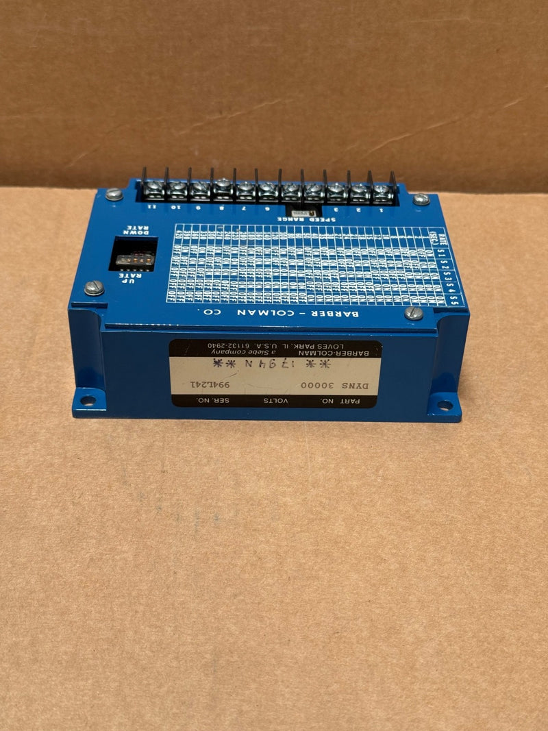 Barber‑Colman – DYNS‑30000 – Speed Ramp Generator Module, 12–32 V DC