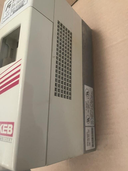 KEB VFD 12.F4.C1D-3420/1.4 6,6KVA 4kW 3PH 305-500V