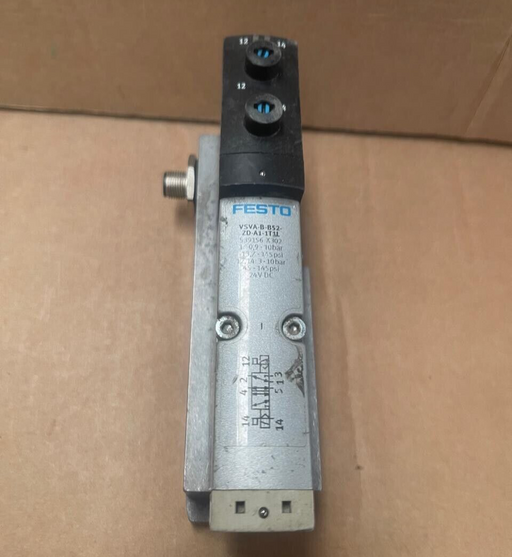 Festo - VSVA-B-B52-ZD-A1-1T1L with VABS-S4-1S-G14-B-R3 - 5/2-Way Bistable