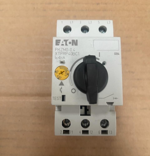 5PCs EATON - PKZM0-0.4 - XTPRP40BC1 - Motor Circuit Breaker Control 0.4A