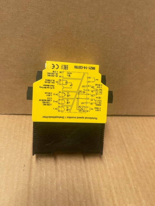 Turck - IM21-14-CDTRi - 1-Channel Rotation Speed Monitor, 0.06–600,000 RPM Range