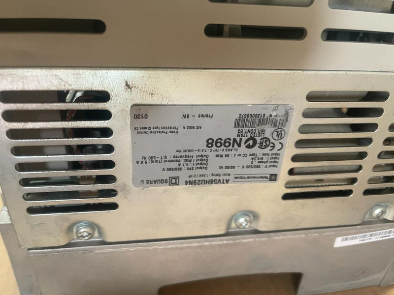 Telemecanique  - ATV58HU29N4 - AC speed drive 1.5kW 380/500V