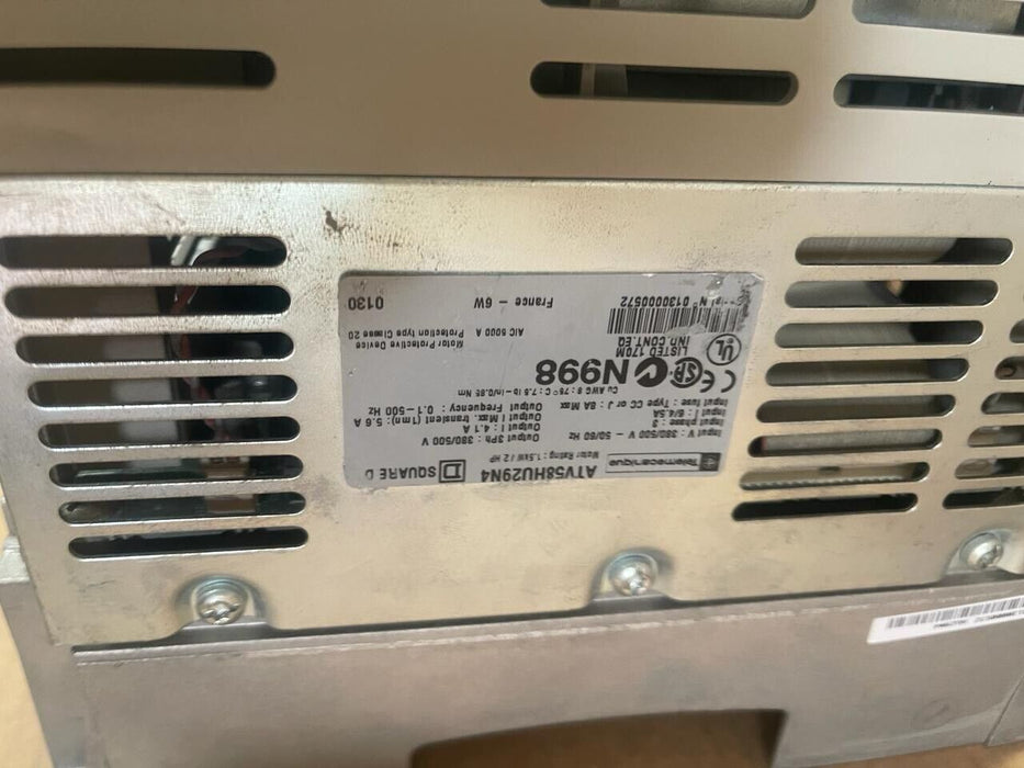 Telemecanique  - ATV58HU29N4 - AC speed drive 1.5kW 380/500V