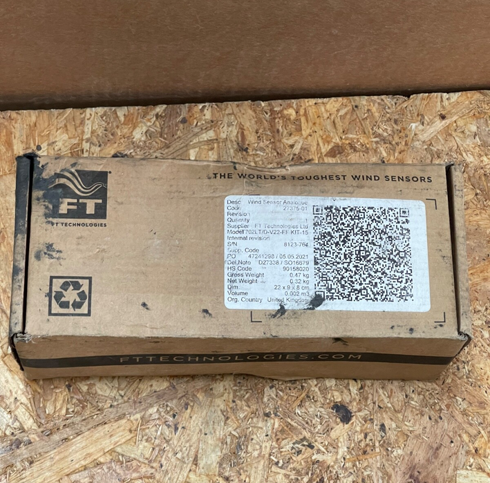 FT Technologies - FT702LT/D-V22-FF - Analog Ultrasonic Wind Sensor
