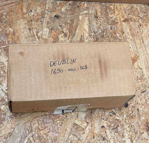 Deublin – 1690‑000‑168 – Low‑Speed Duoflow Rotary Union, G1″ RH → ¼″ NPT