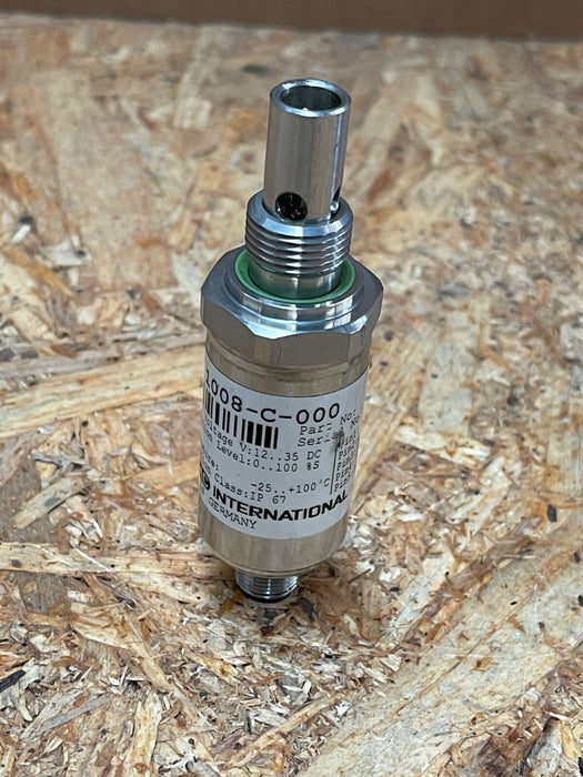 HYDAC – AS 1008‑C‑000 – AquaSensor AS 1000 Series Water‑in‑Oil Sensor, 4–20 mA
