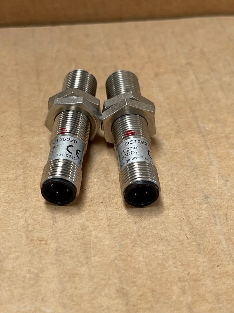 IPF Electronic – OS126020 – Through‑Beam Photoelectric Sensor Transmitter M12