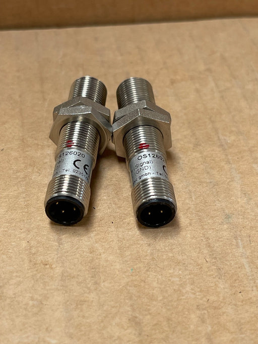 IPF Electronic – OS126020 – Through‑Beam Photoelectric Sensor Transmitter M12