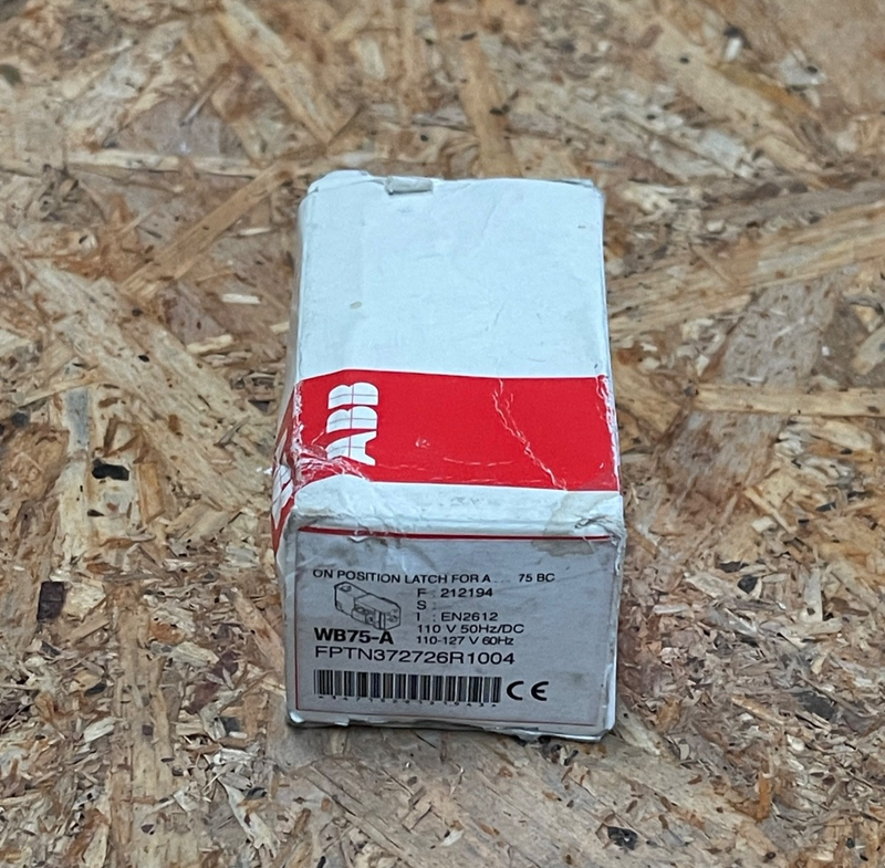 ABB – WB75‑A (FPTN372726R1004) – Mechanical Latching Unit, 110 V AC/DC, AX06–AX8