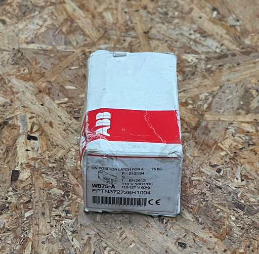 ABB – WB75‑A (FPTN372726R1004) – Mechanical Latching Unit, 110 V AC/DC, AX06–AX8