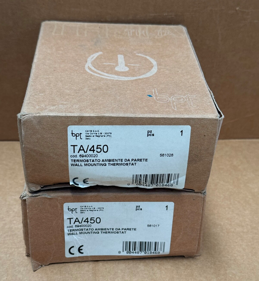 Came – TA/450 (69400020) – Battery-Powered Digital Wall Thermostat, Surface Flat