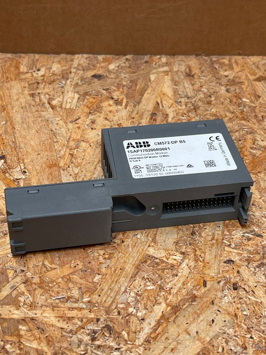 ABB – CM572‑DP B5 – PROFIBUS‑DP Master Module for AC500 PLC (1SAP170200R0001)
