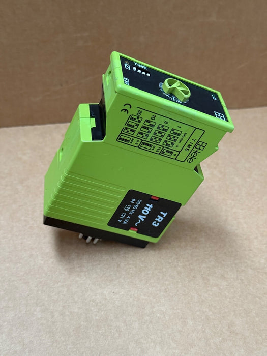 TELE – TR3 – 110V Time Relay Module, Plug-In, Gamma Series