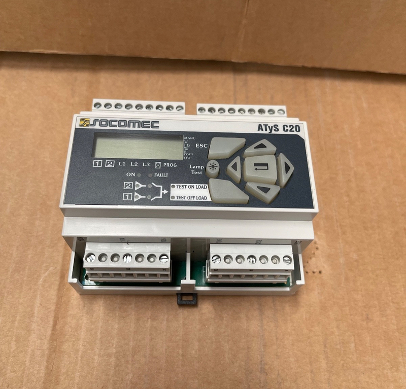 SOCOMEC – ATyS C20 – Transfer Switch Controller – Ref 15993020