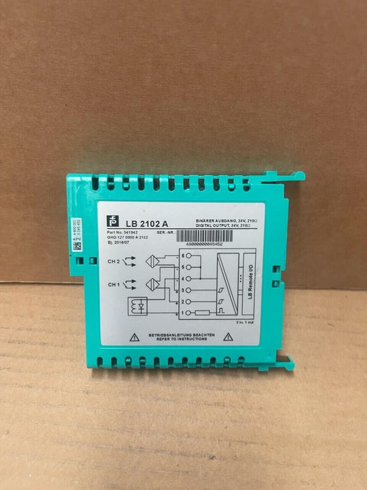 Pepperl+Fuchs - LB2102A - 541942 - Digital Output Module