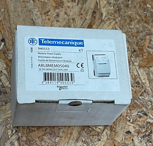 Telemecanique – ABL8MEM05040 – Phaseo ABL8 DIN‑Rail Switch‑Mode Power Supply