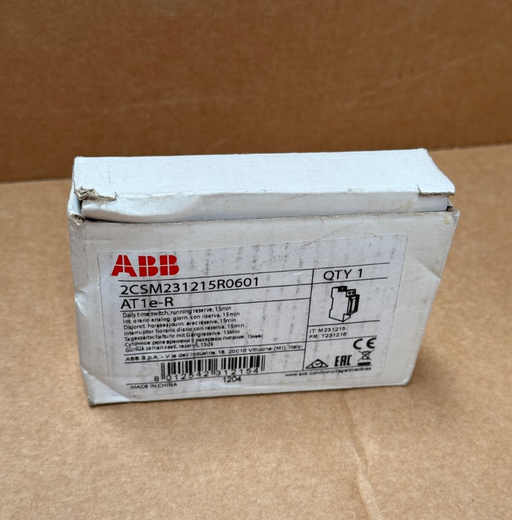 ABB – AT1e-R (2CSM231215R0601) – 24 h Electro-Mechanical DIN‑Rail Time Switch
