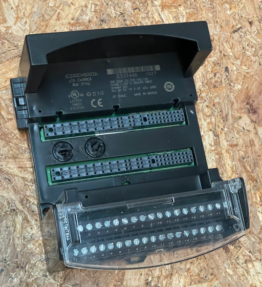 GE Fanuc – IC200CHS002K – VersaMax Box‑Style I/O Carrier 36-Terminal, 0–264 VAC