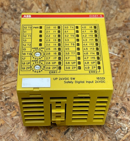 ABB – DI581‑S – Safety Digital Input Module 16‑Channel 24 V DC (1SAP284000R0001)
