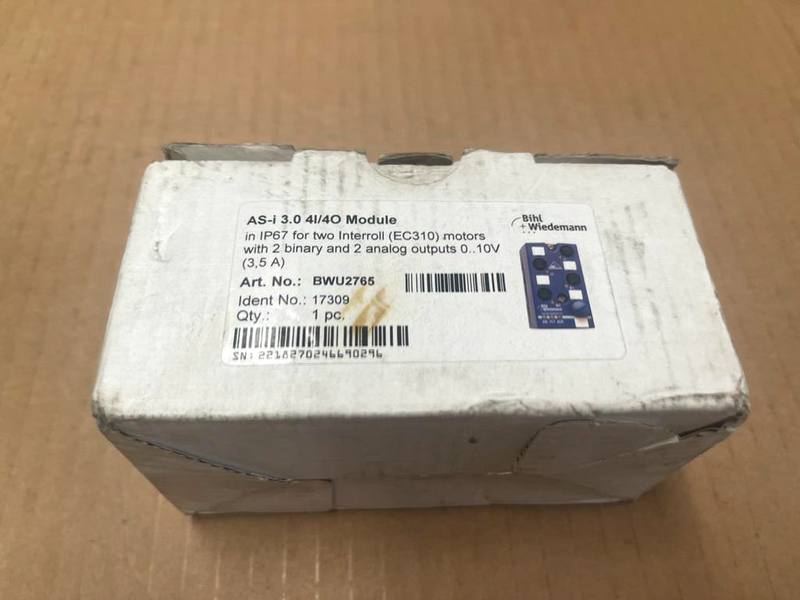Bihl + Wiedemann BWU2765 Profibus Module AS-i 3.0 4I/4O