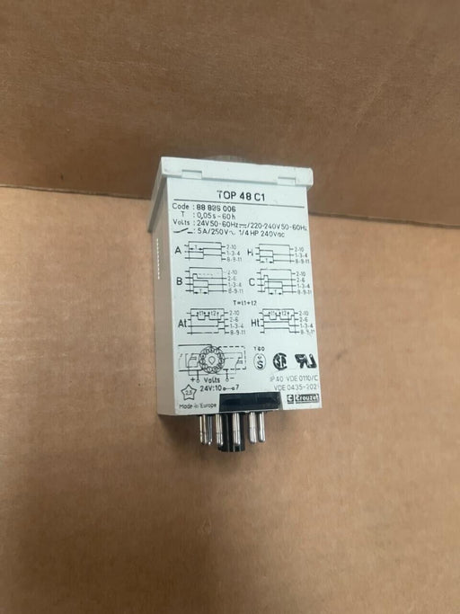 Crouzet - 88886006 - TOP 48 C1 - Time Delay Relay