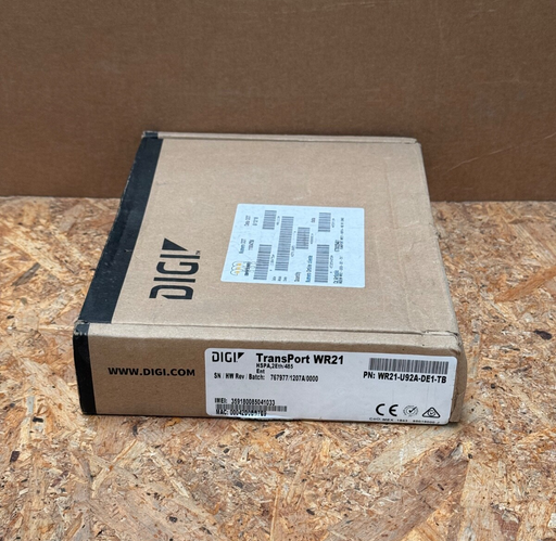 Digi International – WR21‑U92A‑DE1‑TB – TransPort WR21 Global Cellular Router