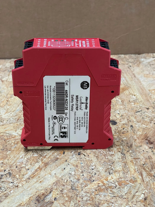 Allen‑Bradley – 440R‑N23135 MSR127RP – GuardMaster Monitored Manual Reset Safety