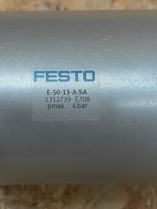 Festo – E‑50‑13‑A‑SA (1312739) – Compact Pneumatic Cylinder, 50 mm Bore, 6 bar