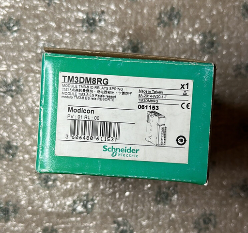 Schneider Electric, TM3DM8RG, Modicon MODULE TM3-8 IO RELAYS SPRING