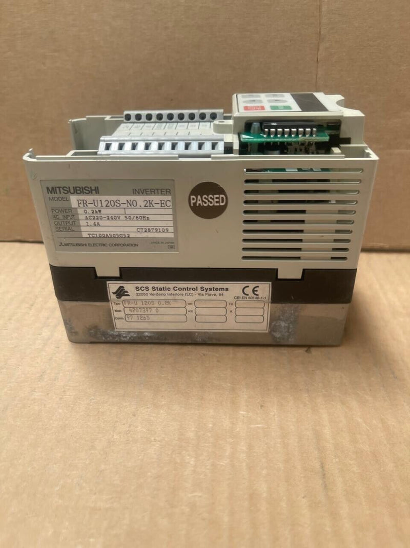 Mitsubishi - FR-U120S-N0.2K-EC - Freqrol-U100 Frequency Inverter