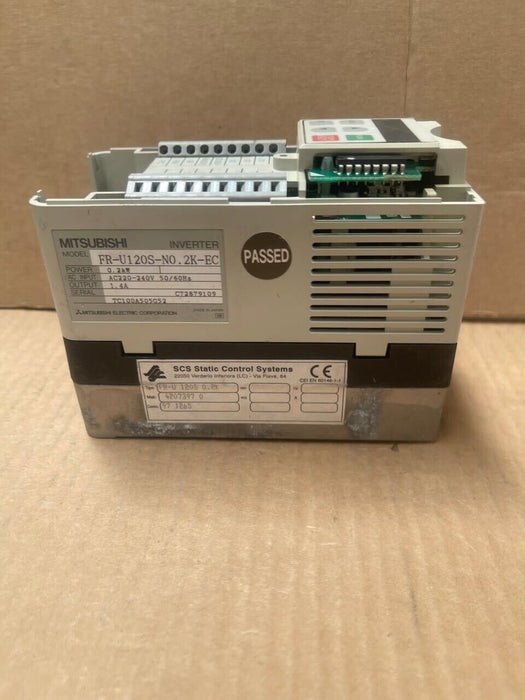 Mitsubishi - FR-U120S-N0.2K-EC - Freqrol-U100 Frequency Inverter