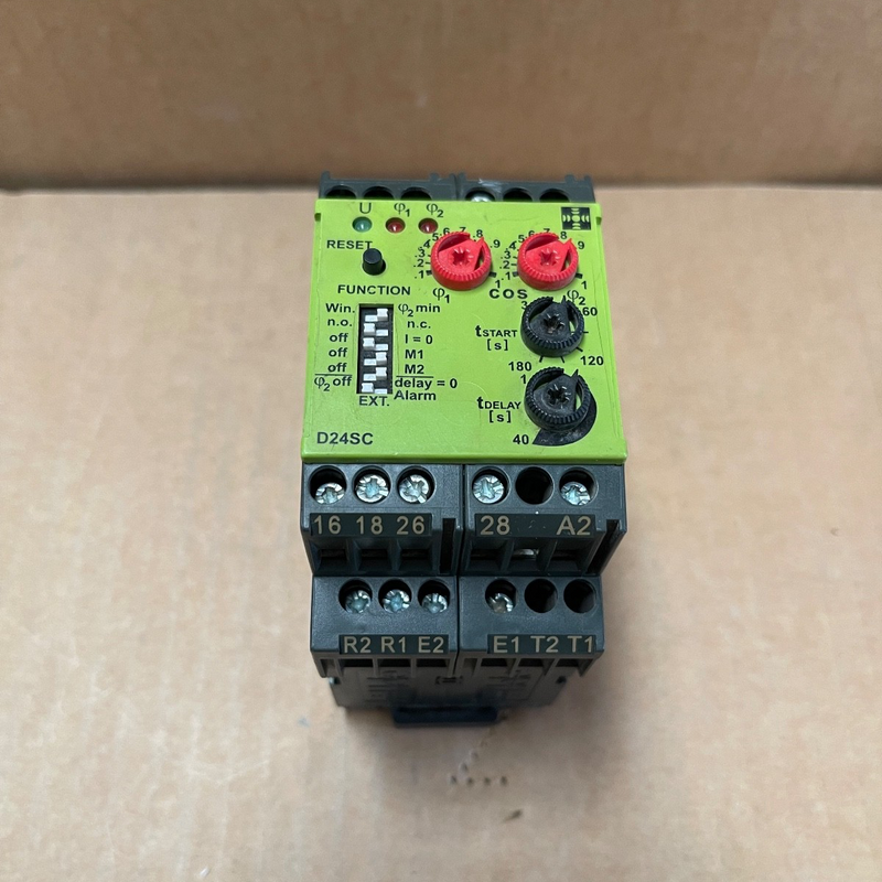 TELE – D24SC – Delta Series Cos φ Monitor / Power-Factor Relay (VDE 0435)