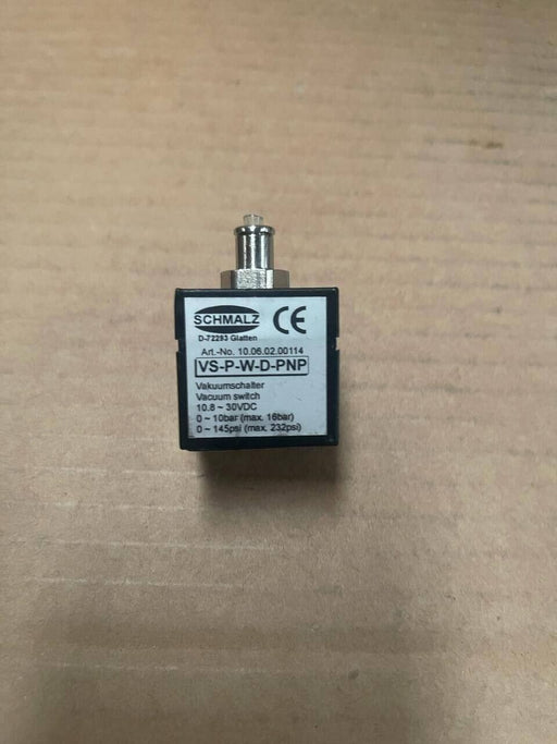 SCHMALZ VS-P-W-D-PNP M8-4 SO 10.06.02.00114 Vacuum Switch