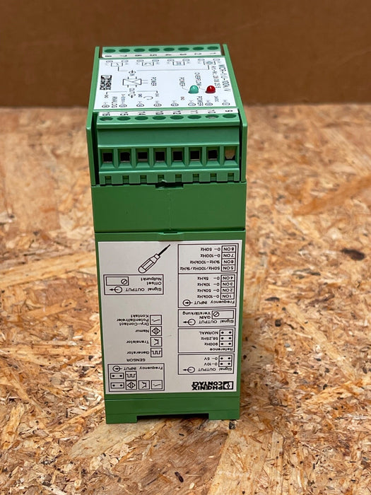 Phoenix Contact – MCR‑F/U‑100K/V (P/N 2808255) – 0–100 kHz Frequency Transducer