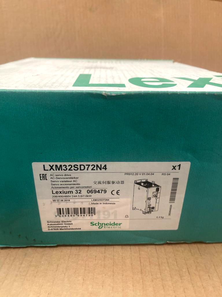 Schneider Electric Lexium 32 LXM32SD72N4 AC Servo Drive — VOLTWERK Handel