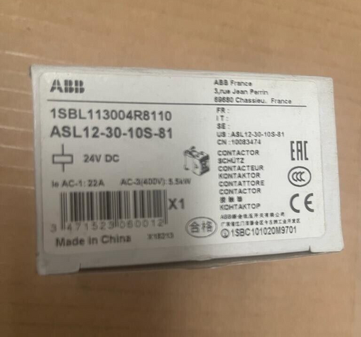 ABB Contactor 1SBL113004R8110 ASL12-30-10S-81 24VDC