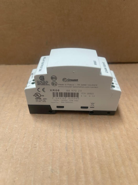 Crouzet - 88970211 - Millenium 3 Expansion Module XR06, 6 Relay Outputs, 24 VDC
