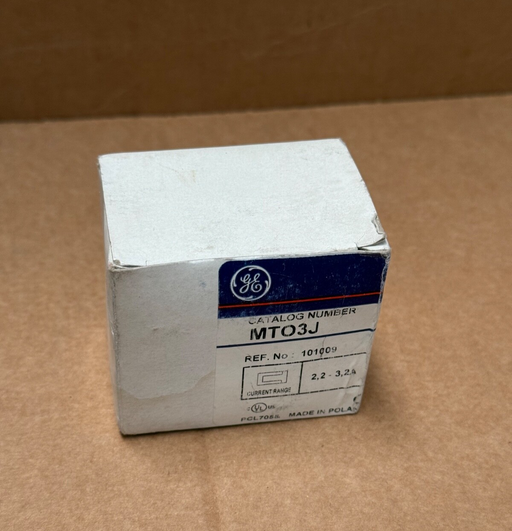 GE – MT03J – Thermal Overload Relay, 2.2–3.2 A, 600 VAC (PN 101009)
