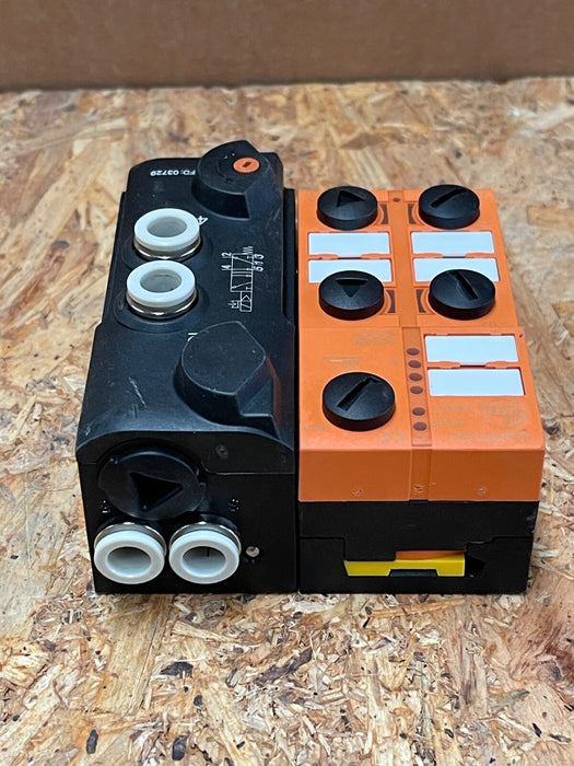 ifm electronic - AC246A - AS-Interface AirBox, 5/2 Valve, 2 DI, ATEX, 24–31.6 V