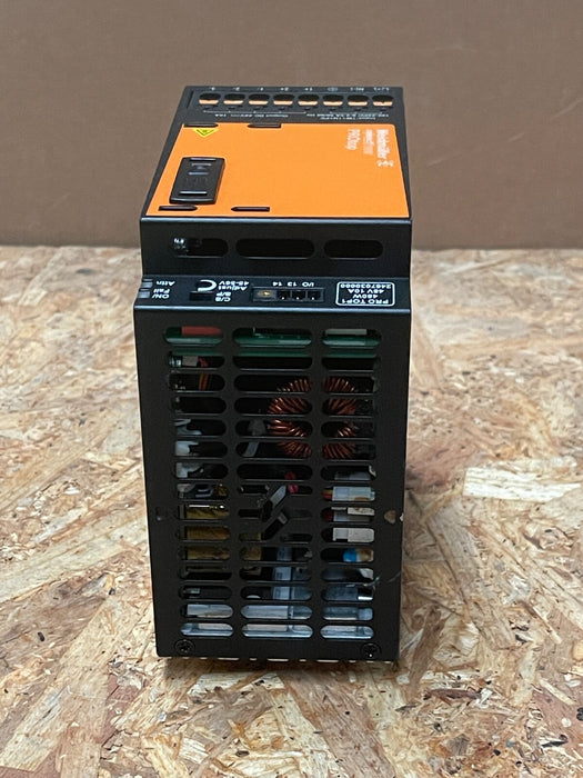 Weidmüller – 2467030000 – PRO TOP1 480 W Power Supply, 48 V DC, 10 A, DIN‑Rail