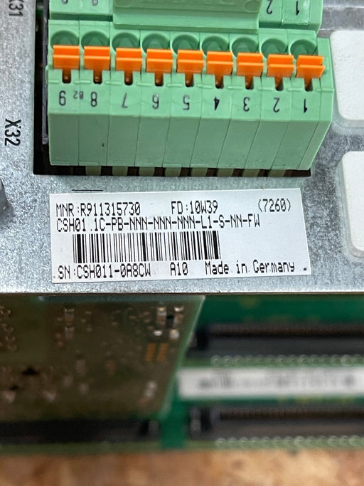 Bosch Rexroth - R911315730 - IndraDrive CSH01.1C-PB-NNN-NNN-NNN-L1-S-NN-FW