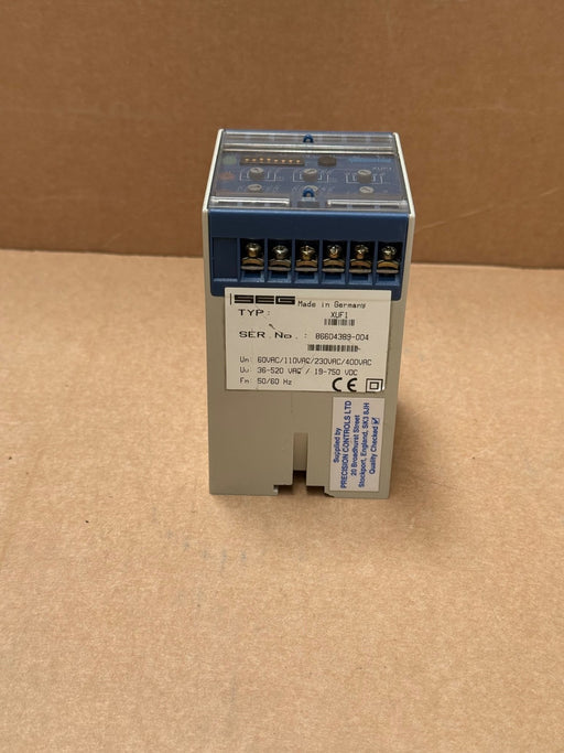SEG – XU1‑DC – DC Voltage Monitoring Relay, 100–500 V DC, DIN‑Rail